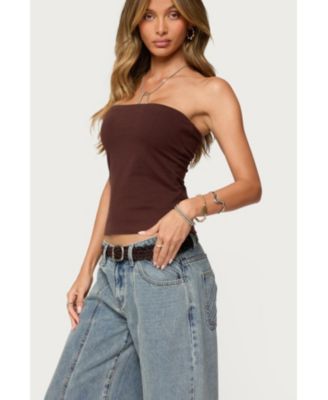 Women's Built In Bra Tube Top