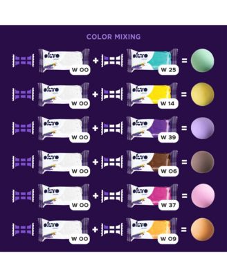 OKTO Air-Dry Clay Compound – Colours L Air Clay Compound White (nan)