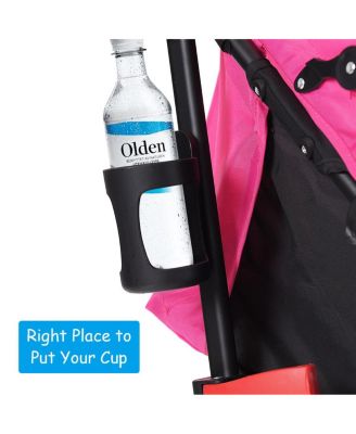 Toddler Folding Lightweight Umbrella Travel Stroller w/ Storage Basket