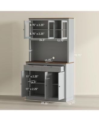 Multi-Purpose Kitchen Storage Cabinet for Utensils, Appliances, and Pantry Items
