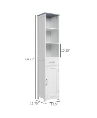 Space Saving Bathroom Storage Cabinet with Strong Design for Towels and Essentials