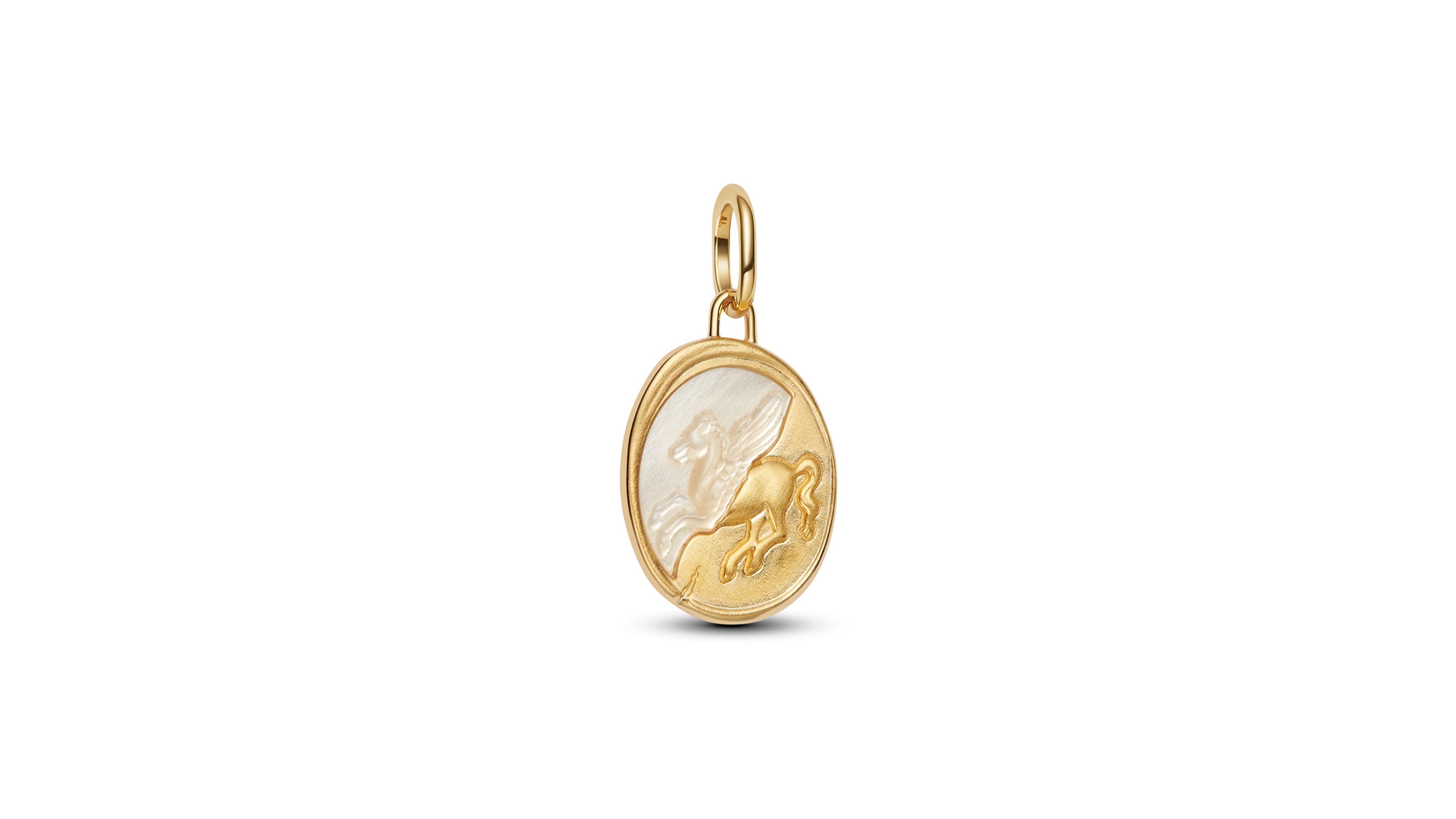 Pandora Two Tone Pegasus Medallion Charms