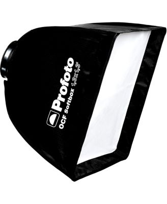 Square Off-Camera Flash Softbox, 1.3x1.3'