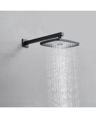 Single Handle 1-Spray System Shower Faucet 2.5 GPM with Adjustable Flow Rate Rainfall Handheld Shower Kit in Chrome