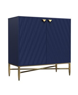 2 Door Locker Manufactured Wood/Metal Accent Cabinet