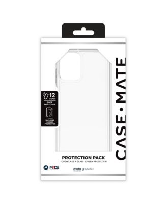 Protection Pack Tough Case and Glass Screen Protector for Motorola Moto G Power 5G (2023)