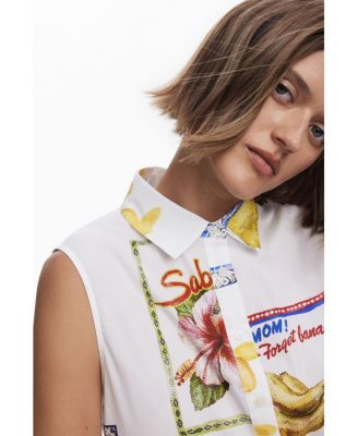 Women's Shirt dress postcards