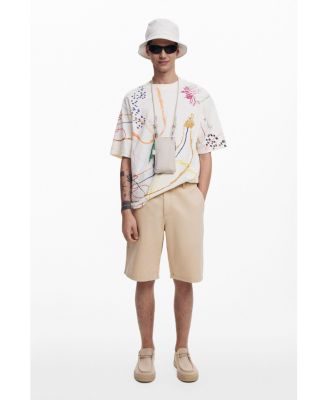 Men's Short-sleeve T-shirt with drawings