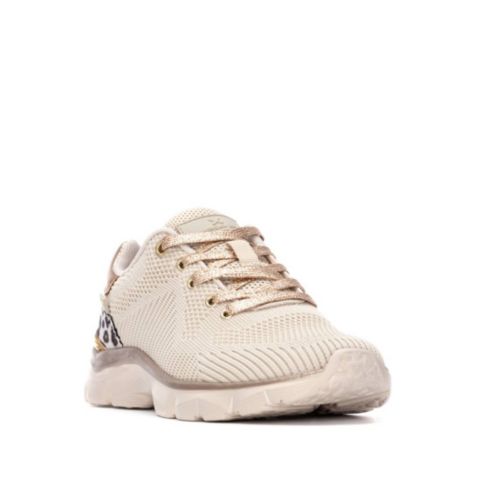 Женские кроссовки XTI Lace-Up Casual, цвет: Бежевый