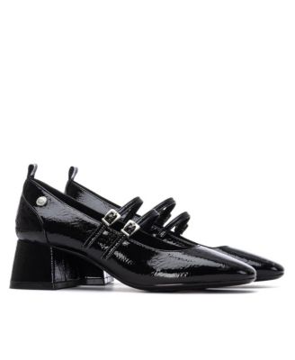 Women's Block Heel Pointy Toe Pumps By XTI