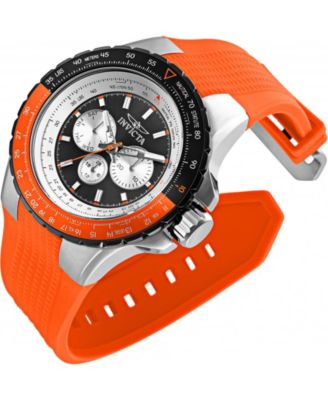 Men's 33035 Aviator  Quartz Chronograph Black Dial Watch