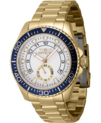 Men's 47130 Pro Diver Quartz Multifunction White Dial Watch