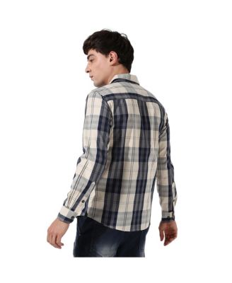 Men's Plaid Button Up Shirt
