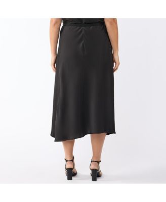 Women's Urban Luxe Satin Skirt