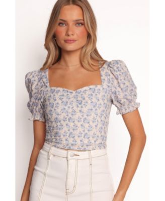 Noel Cotton Top - Parisian Bloom