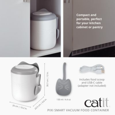 Pixi Smart Cat Food Vacuum Container