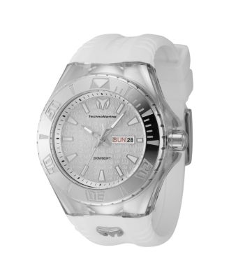 Men's TM-122008 Cruise Quartz 3 Hand Silver Dial Watch