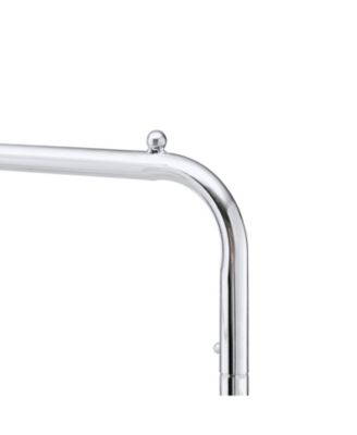 Streamdale Rolling Garment Rack with Basket