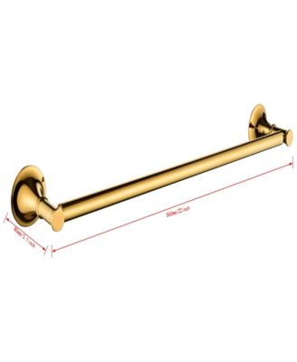 Streamdale 6 Piece Bathroom Towel Rack Set Wall Mount