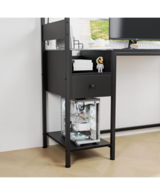 Multi-Functional Computer Desk with Power & Storage