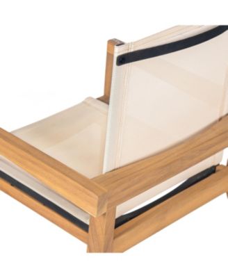 Streamdale Acacia Wood & Mesh Outdoor Dining Chairs (Set of 2)