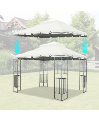 Streamdale 10x10 Gazebo Canopy Replacement - Beige (Frame Not Included)