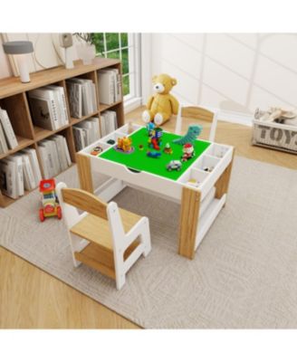 Streamdale 2-in-1 Play Table with Storage, LEGO Compatible