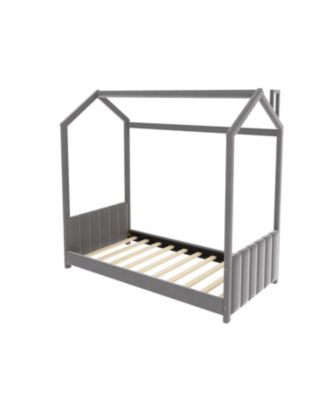 Twin Size House Bed Wood Bed