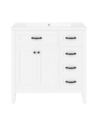 36" Bathroom Vanity with Sink Combo