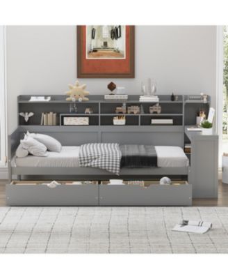 Twin Daybed with Storage & Desk