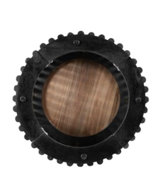 Acacia Wood Side Table - Handcrafted Modern Design