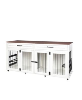 Furniture Style Dog Cage with Double Door
