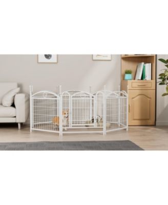 Dog Playpen 24" 8 Panel Metal Pet Fence