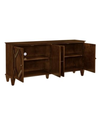 Mid Century Modern Sideboard Buffet Cabinet - Walnut