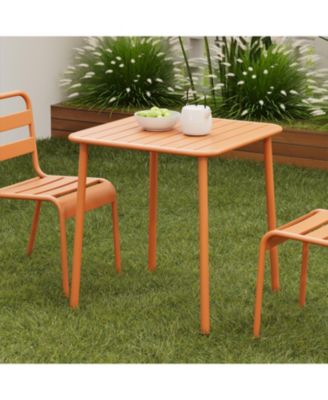 Sera Red Square Outdoor Table
