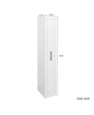 Slim Rolling Storage Cart with Spice Rack