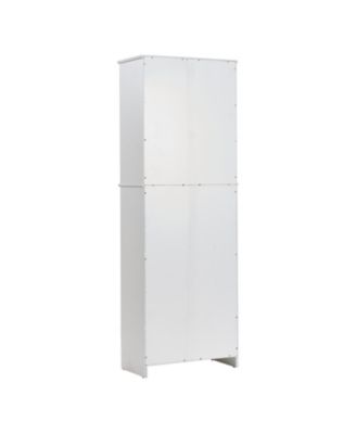67" MDF Tall Freestanding Kitchen Pantry Cabinet