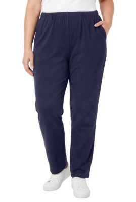 Women's Within Tall 7-Day Straight-Leg Elastic-Waist Stretchy Knit Pant