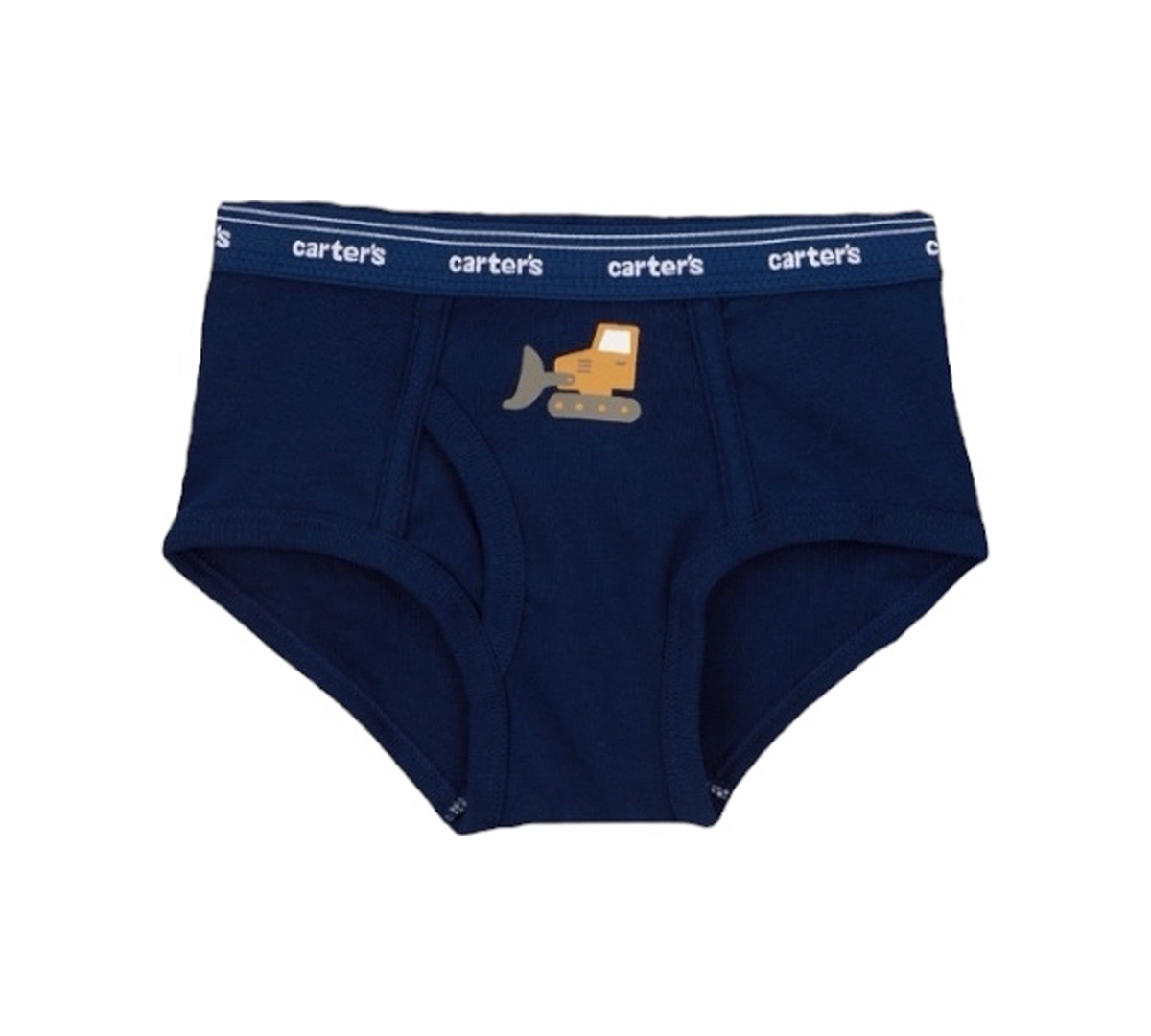 Carter's Little And Big Boys 7- Pack Construction-themed Briefs In Multi
