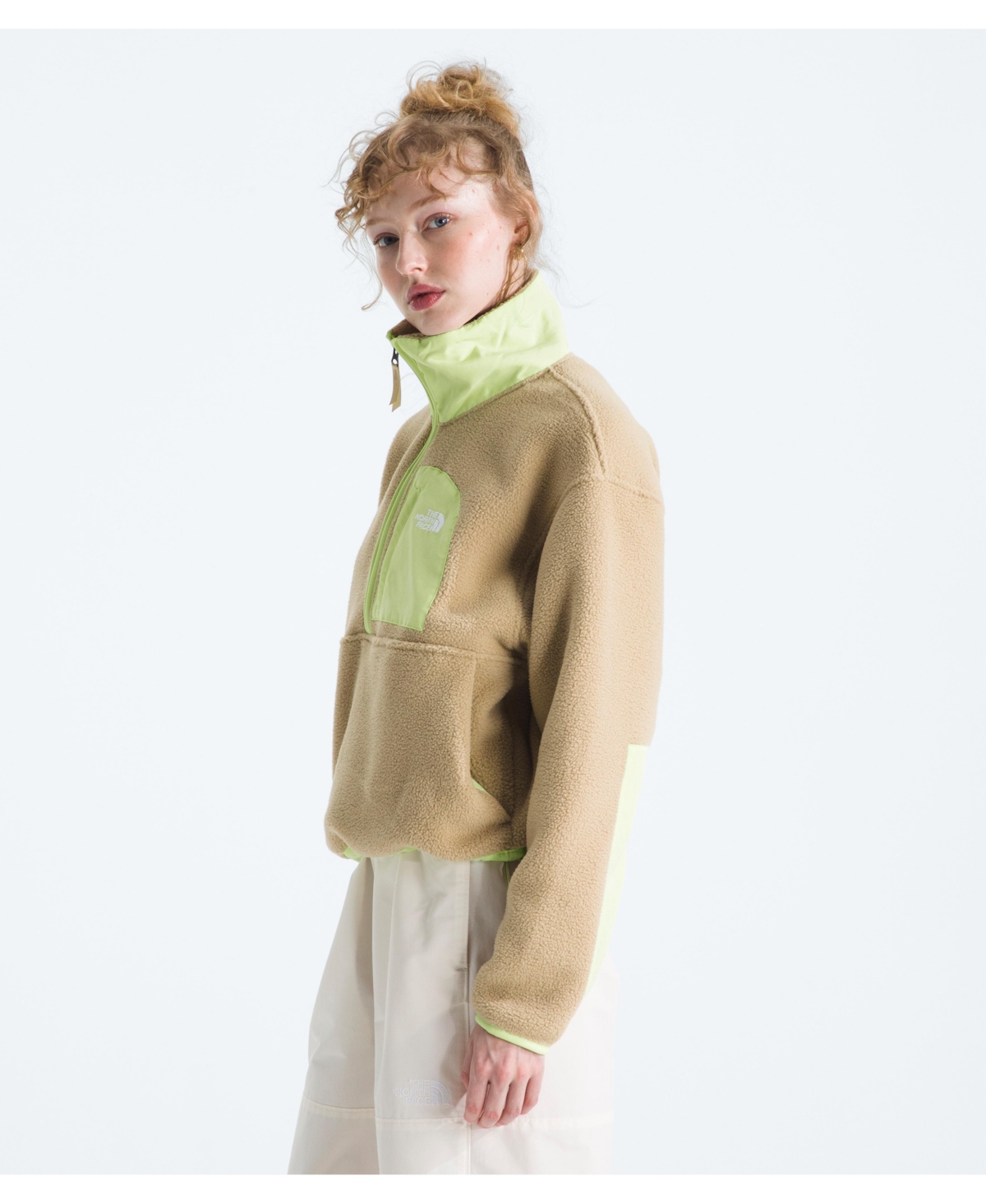 The North Face Women's Yumiori Off-peak Half-zip Jacket In Brown