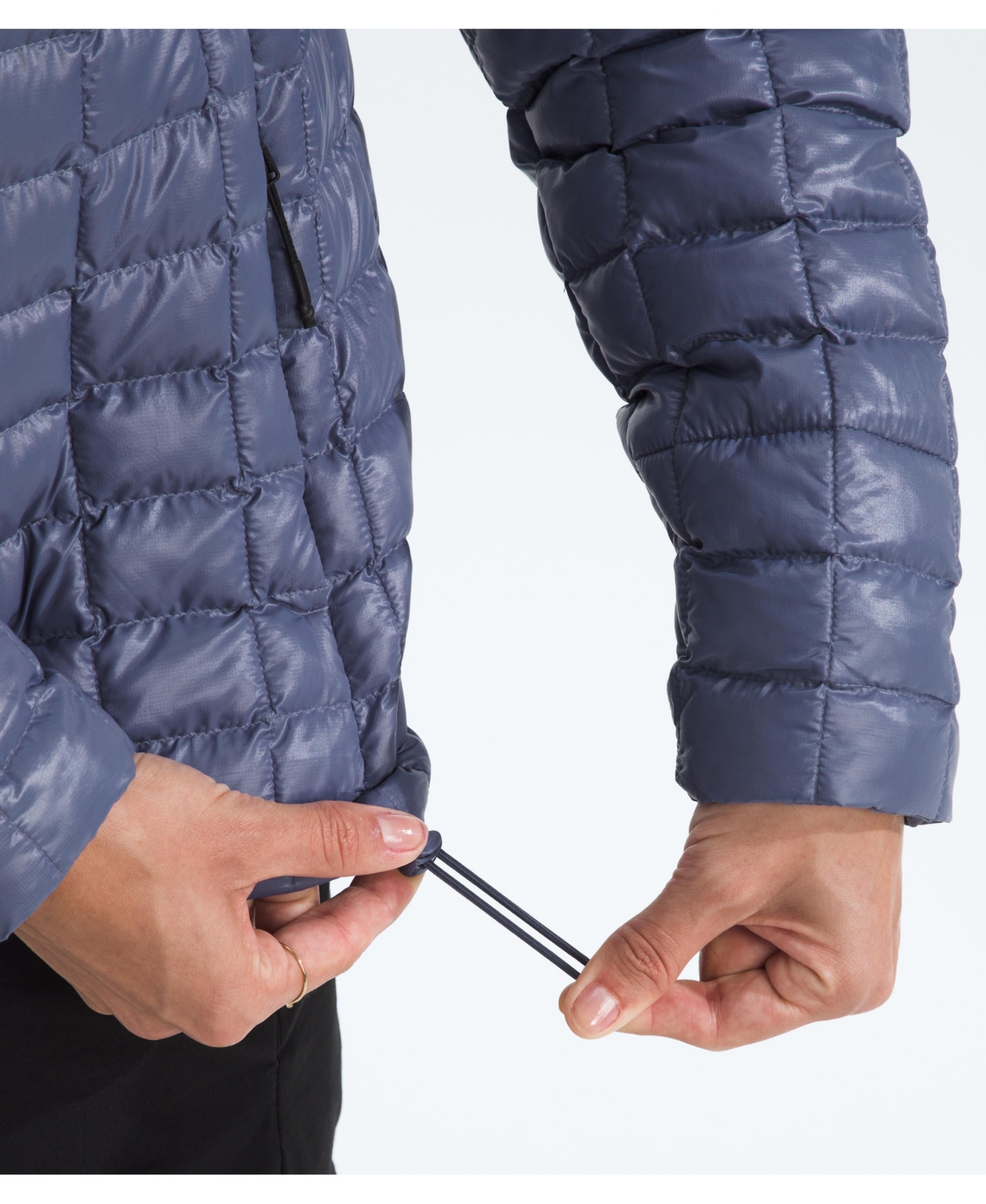 The North Face Women's Thermoball Zip-front Jacket In Blue