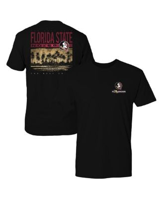 FLoGrown - Men's Black Florida State Seminoles Best Beach T-shirt