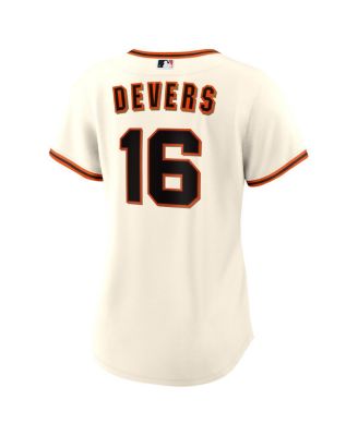 Women's Rafael Devers White San Francisco Giants Home Replica Jersey