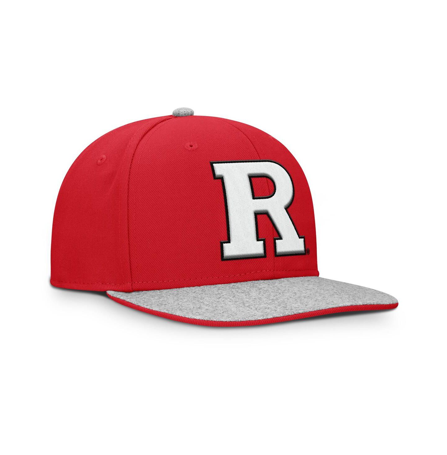 Мужская кепка Fanatics Scarlet Rutgers Scarlet Knights Loden Snapback Hat — фото 3