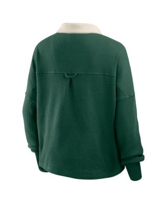 Women's Green Bay Packers Oversized Hometown Premium Thermal Long Sleeve Shirt