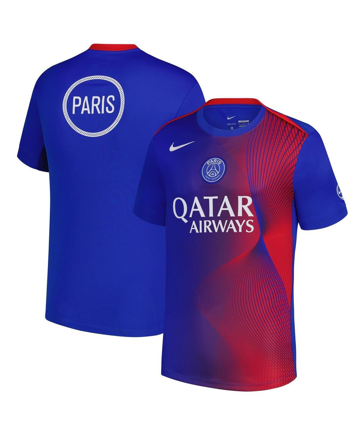 Мужская предматчевая майка Royal Paris Saint-Germain Third Academy Pro сезона 2025/26