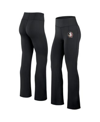 Fanatics - Women's Black Florida State Seminoles Training Camp Maxed Out Flare Leggings