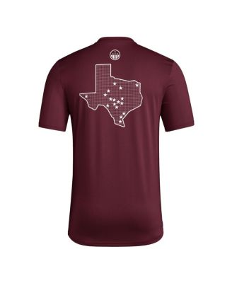 Men's Maroon Texas A&M Aggies Honor Support Pre-Game T-Shirt