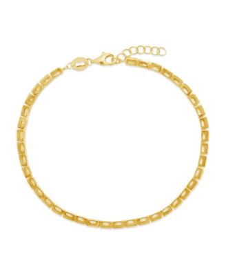 Christina Square Cubic Zirconia Tennis Bracelet