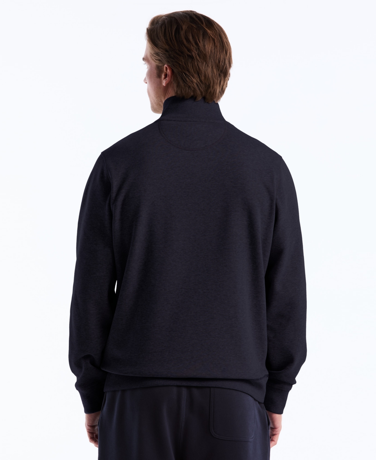 Original Penguin Men's Color-blocked Fleece Zip Pull On Sweatshirt In Multi
